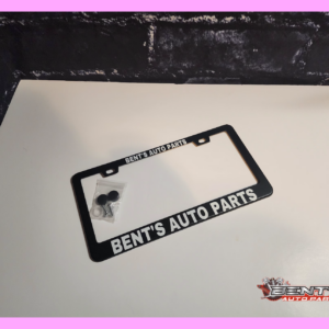 LICENSE PLATE FRAME, BENT'S AUTO PARTS