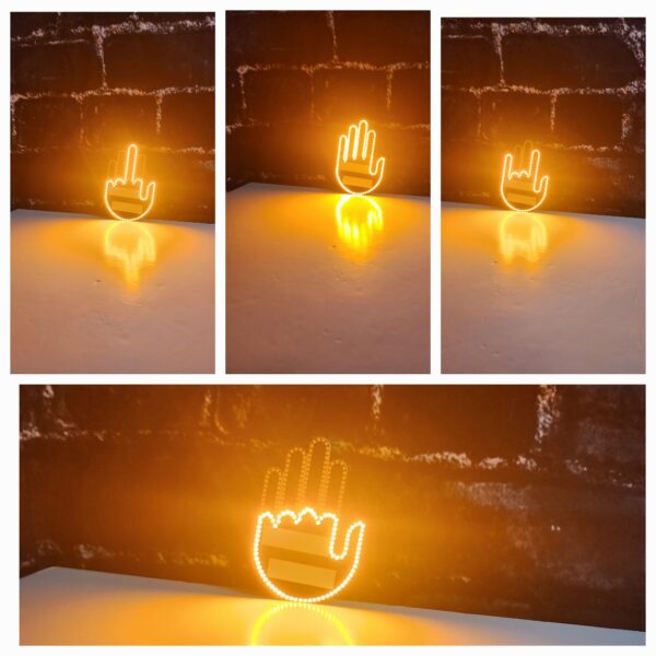 LED PALM GESTURE LIGHT FOR REAR WINDOW - Image 3