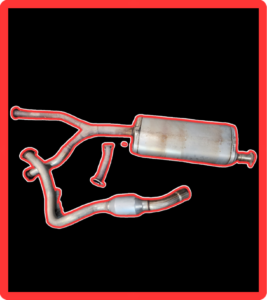 22-24 TOYOTA TUNDRA OEM CAT-BACK EXHAUST