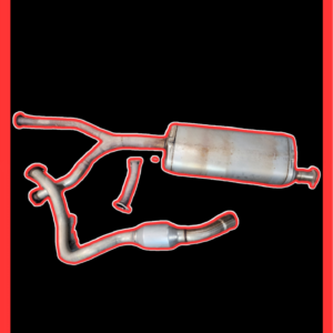 22-24 TOYOTA TUNDRA OEM CAT-BACK EXHAUST