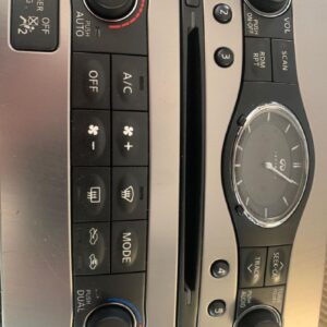 2010-13 INFINITI G37 SEDAN SPORT, HEATER AC CONTROL, NAVI, 25391-1UF1A