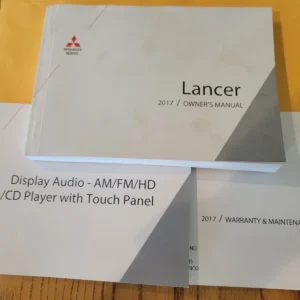 2010-17 MITSUBISHI LANCER OWNERS MANUAL (2017)